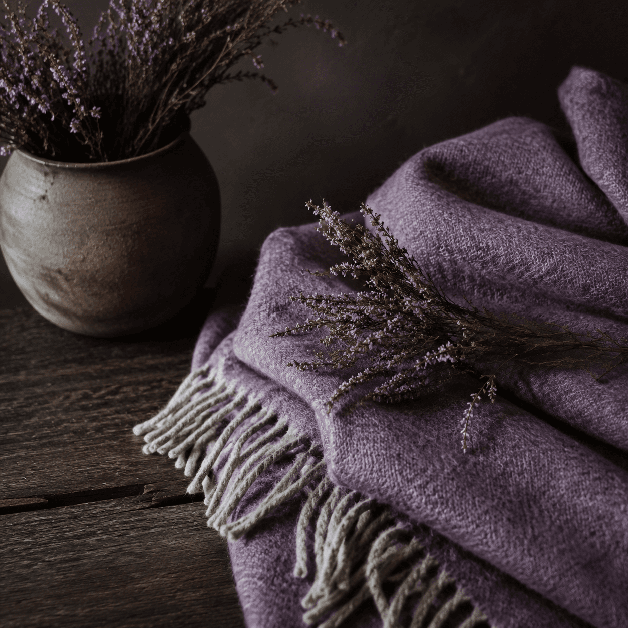Heather Evening texture board